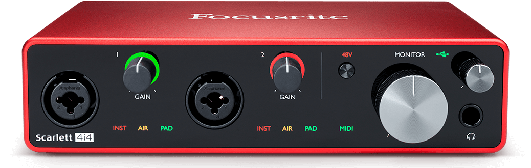 SCARLETT 4I4 USB Interface